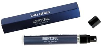 Blu Atlas Bountiful Cologne, 1.4 oz/10 ml – Refreshing and Sophisticated, Vegan Eau de Parfum for Men