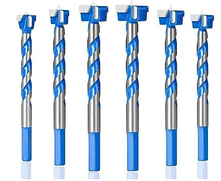 zyzZSRHZYZ Cortador de Agujeros, Broca Forstner de 16-25mm, vástago Hexagonal, Orificio for bisagra, Broca autocentrante, Sierra Perforadora, Herramienta de Corte for carpintería(16mm)
