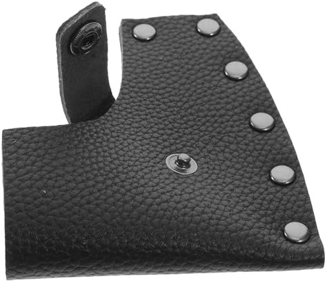 OSALADI Leather Cover Protective for Camping Full Grain Leather for Easy Snap Closure Durable for Outdoor Use