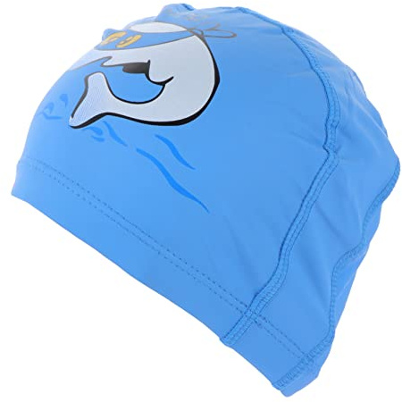 HONITANO Gorro Natación Infantil de Dibujos Animados Gorro Piscina Unisex con Alta Elasticidad y Protección para Niñas