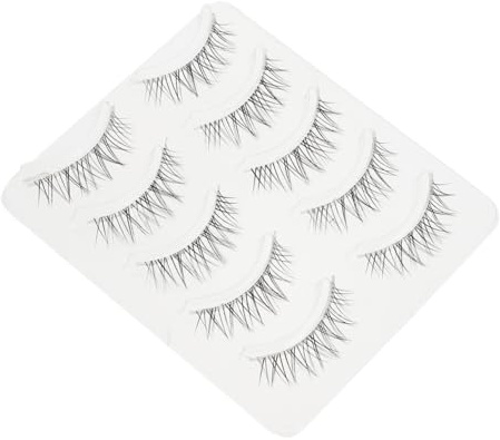ELAYARD 5paires Faux Cils Éclatants Lot Faux Cils Naturels Pour Yeux Fibres Pour Maquillage Quotidien