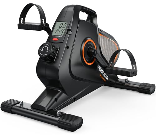 YOSUDA Under Desk Bike Pedal Exerciser - Magnetic Mini Exercise Bike, Desk Pedal Bike for Home/Office Workout
