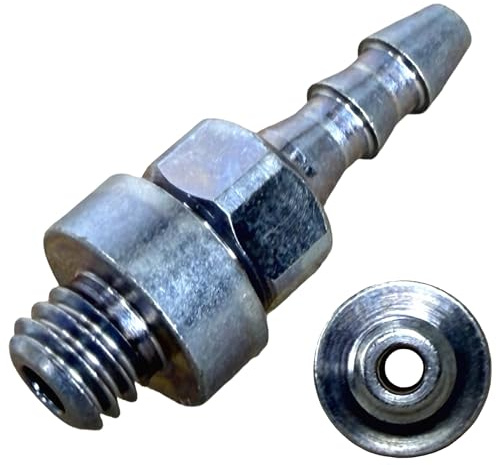 F26 MAGURA V2 M6 Entlüftungsanschluss aus Stahl, Silber | Befüllstutzen für hydraulische Scheiben- und Felgenbremsen, Teil-Nr. 0721225