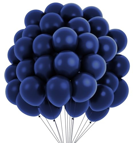 Luftballon blau Weihnachtsballongirlande Blauer Ballon Dekoration Geburtstagstauben Taufedekoration