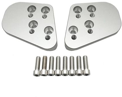 KCBHSH Lenkererhöhungen Motorrad-Lenkererhöhungen Für R1100RT R1150RT R1200RT R1100R R1150R 2001-2006 Lenkererhöhungen Erhöhen Und Verlängern Erhöhungsklemmen
