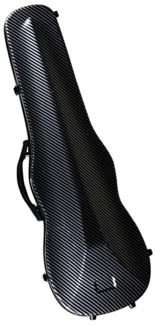 Geigenkoffer 1/4 1/2 Zwei Arten Von Leichten Geigenkoffern Aus Carbonfaser-Rucksack Professioneller Geigenkoffer(Carbon black)