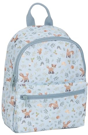 Little Dutch Mochila mochila infantil para niños guardería con correa de pecho azul, S