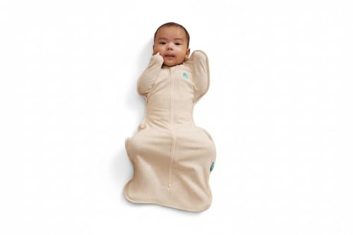 Love to Dream Swaddle UP, sovsäck för baby, självlugnande lindningar för nyfödda, få längre sömn, tät passform hjälper till att lugna skrattelreflexer, nyfödda nödvändigheter för baby, 1,0 TOG, 2,3