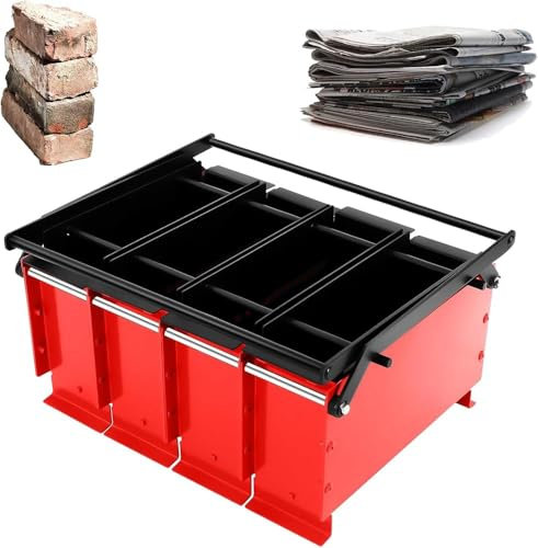 Brique à papier manuelle, presse écologique amovible à 4 compartiments pour combustible à bois, solution efficace d'agglutination des journaux