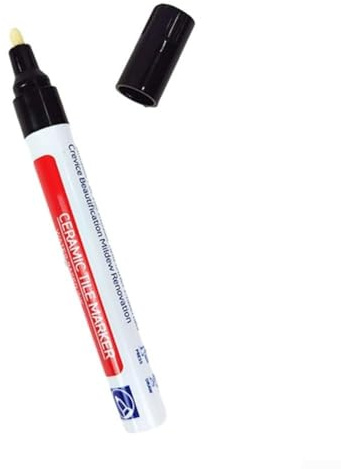 Waterproof Grout Repair Pen with Multi Color Options Quick Drying Solution for Tile Floors and Bathrooms (Black)