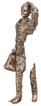 Scultura di Venere di Milo, decorazione artistica in resina nordica, busto greco bianco per soggiorno, libreria, scrivania o esposizione interna, elegante figura decorativa