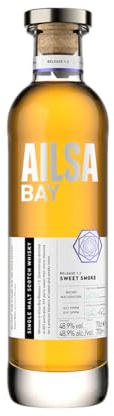Ailsa Bay SWEET SMOKE Single Malt Scotch Whisky Release 1.2 48,9% Volume 0,7l Whisky