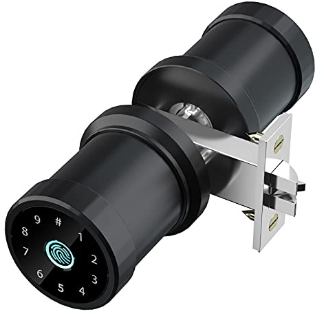 Home Security Fingerprint Smart Lock Smart Finger Id Passwort Türschloss Keyless Entry Elektronisches Türschloss Geeignet für iOS und Android , schnelle Reaktion zum Entriegeln