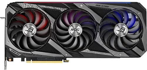 ASUS ROG Strix NVIDIA GeForce RTX 3070 V2 OC Edition Carte Graphique de Gaming (PCIe 4.0, 8 Go GDDR6, LHR, HDMI 2.1, DisplayPort 1.4a, Design Ventilateur axial, 2.9, Super Alloy Power II, GPU Tweak