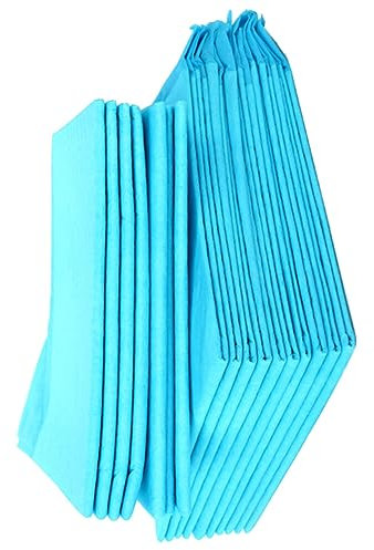 Angoily 50stücke Einweg- -Pads Für Haustiere Trainings-Pads Blau Und Weiß Für Welpentraining Und Ältere Hunde