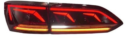 KIROJA LED-Auto-Rücklicht-Baugruppe, Blinker, Bremssignal, Rückfahrlicht Für Vw Touareg 2019–2023 Autoersatzteile (Größe : L)