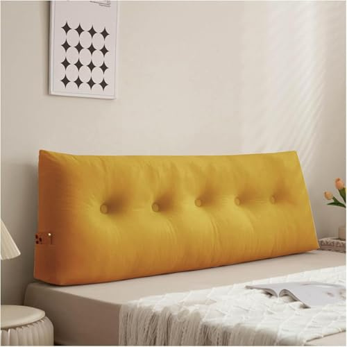 Lesekissen für Bett Und Sofa, Stützkissen Rücken Bett, Kissen Bett Rückenlehne, Lendenkissen Bett, Rückenkissen für Sofa Keilkissen Sofa,07,180X40X12cm