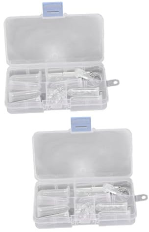 minkissy 2 Teiliges Brillenreparaturset Mini Schraubendreher Für Brillen Brillenreparaturset Brillenreparaturwerkzeuge Brillenreparaturset Mit Etui Kleine Schrauben Brillenschrauben