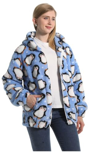 FELOVE Cremallera Chaqueta Corta de Invierno.Forro de Felpa Suave.Cómodo Jersey de otoño.Ropa Informal de Abrigo