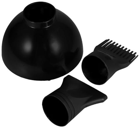 SOIMISS Haartrocknerdüse Set mit Diffusor Konzentratordüse Kammaufsatz Haartrockneraufsätze für Vielseitiges Haarstyling zu Hause und Unterwegs