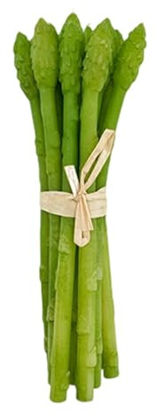 MagiDeal Légumes artificiels, faux légumes, décoration de cuisine, simulation de légumes, pour arrière-plan, vacances, salon, Asperges 20x6cm