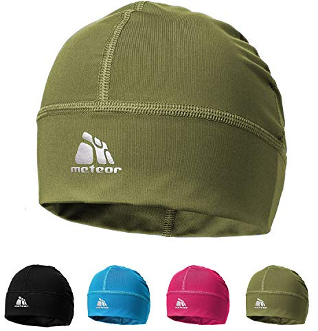 Berretto Allenamento per Corsa - Cappello sotto Casco Sportivo Moto Ciclismo Sci Snowboard - Cappellini Funzionale Termoattivo per Uomo e Donna - Mezzo Sottocasco Beanie Cappelli - Vision