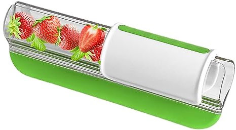 Goowafur Fruit Slicer Cutter - Fruit Slicer, Clean and Safe - Multi-Function Grape Slicer, Fruit and Vegetable Slicer for Fruit Salad Pizza Making