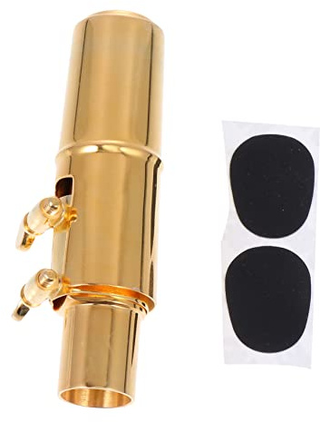 BESTonZON Mundstücke Für Altsaxophon Saxophon-zubehör Spielwerkzeug Für Altsaxophonisten Klangverbesserung Üben Hochwertige Materialien Langlebig Täglicher Gebrauch Geschenk Für Musikbegeist