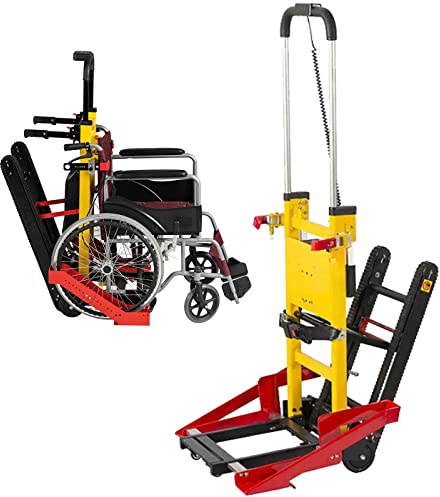 Elektrisches Treppensteigen Rollstuhl Treppengeher-Rollstuhl, zusammenklappbarer elektrischer Treppensteigrollstuhl, Andockauto, 120-W-Treppengeher-Rollstuhl, Treppensteiger für Möbel, Famil