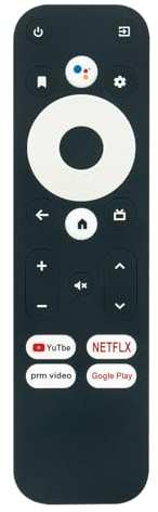 ALLIMITY Röstfjärrkontroll kompatibel med KINHANK Ott ATV G1, G1 TV-box, G1 Smart TV Box, 11.0 TV-box