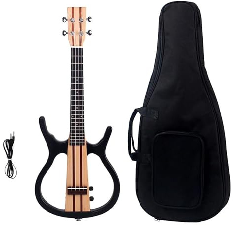 Ukulele Anfänger Elektrische Ukulele 26 Zoll Schlanke Exquisite Konstruktion Elektrischer Anschluss Mit Kopfhörern Klassische Mini-Gitarre