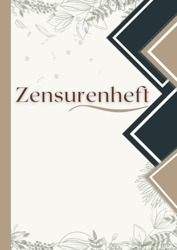 Zensurenheft: Notenbuch für Lehrer zum Ausfüllen – Zensurenheft mit Tabellen zur Notenverwaltung für bis zu 20 Klassen – Format A4