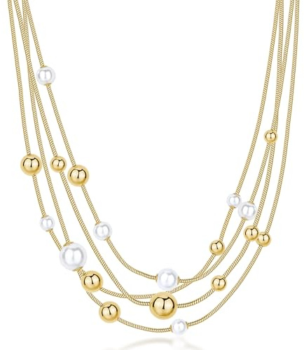 Brosway Collana Donna, Collana in Acciaio e Perle | Collezione Perfect - BPC51