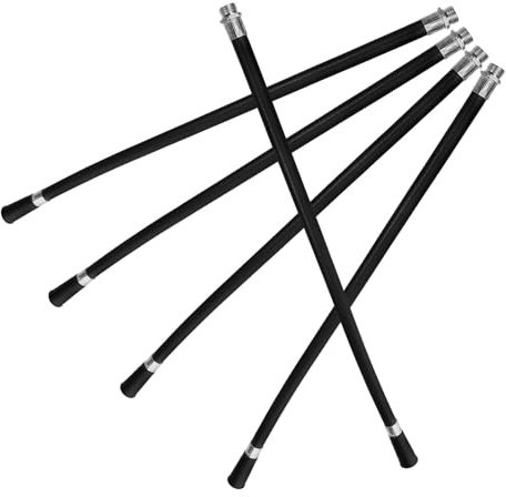 SOESFOUFU Set 5 Pezzi Tubo Flessibile Ugello Estintore 4kg Tubo di Scarico Plastica Resistente Estintore per Uso Antincendio Emergenze Sicurezza