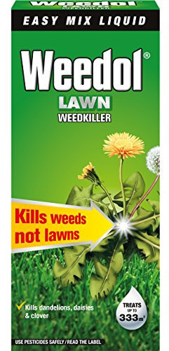 Weedol Concentrated Lawn Weedkiller, Easy Mix Liquid, 500 ml, Nylon/A