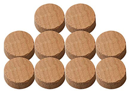 Mxfans 10x Wood Trumpet Repairing Cork Pads Trumpet Spit Valve Cork Trumpet Water Key Cork Pad Instrument Replacement Parts