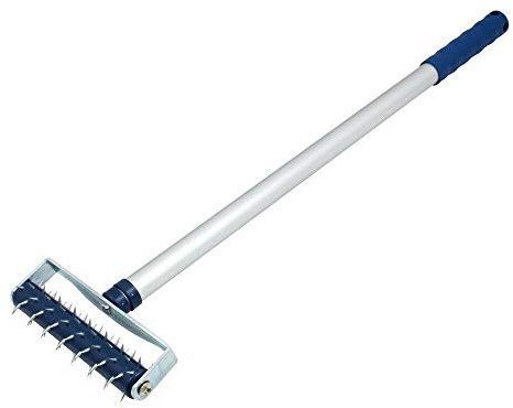 HaWe Profi Tapeten Stachelwalze mit Teleskopstiel 52-93 cm