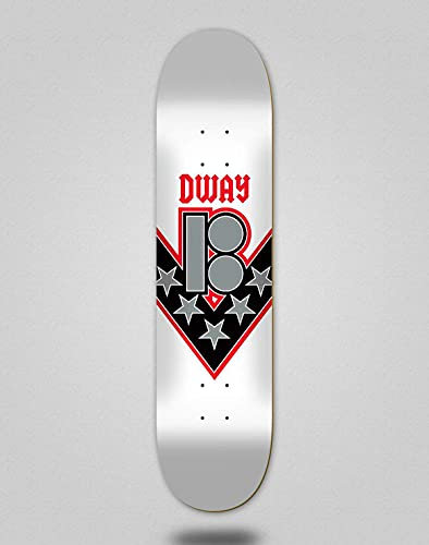 Plan B Danny Way One Offs 20,3 x 80,9 cm Deck Skateboard, Erwachsene, Unisex, Mehrfarbig, 20,3 x 80,9 cm