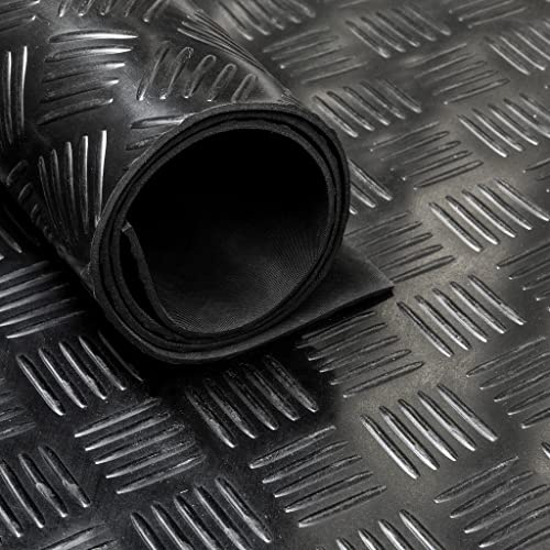 Vivol Gummimatte Tränenblech 3mm - breite 160cm - Meterware - Fast geruchslos