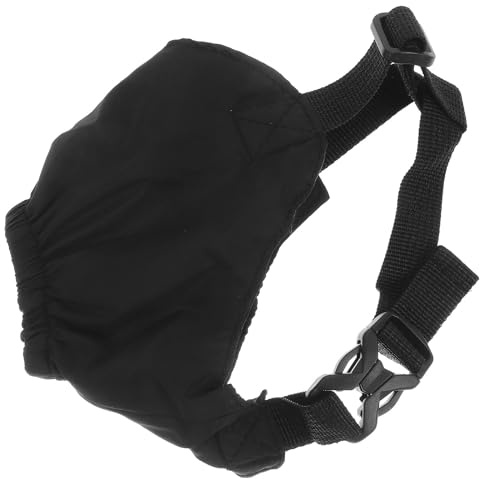 Hemobllo Pet Muzzle, Dog Eye Mask Calming Cap, Pet Anxiety Mask Muzzle for Grooming Anti Car Sickness()