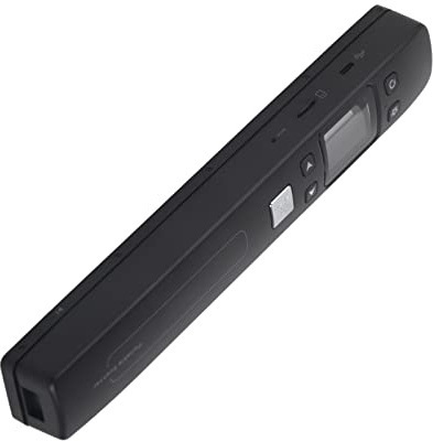 LBEC Scanner Portatile, Scanner Fotografico Ampiamente Utilizzato per Documenti (Nero)