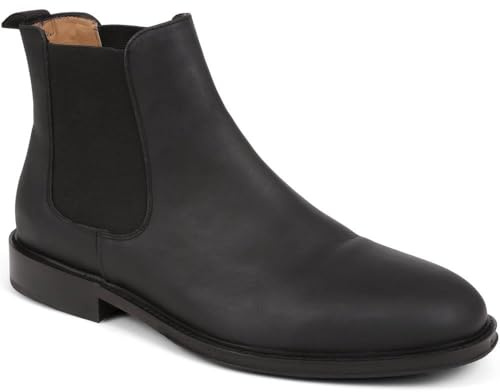 Jones Bootmaker Mens Debden Oiled Nubuck Leather Chelsea Boots | Autumn Winter Collection | Chelsea Boot | Pull On | Flat