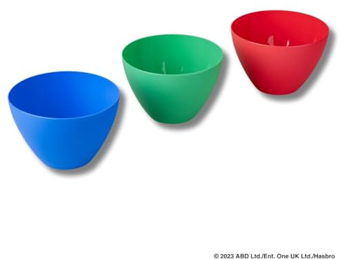 Dr. Oetker Schüssel-Set klein mit Peppa Wutz – Praktisches Set: 3 Stück – Perfekt zum Backen für Kinder – Langlebig und Spülmaschinenfest