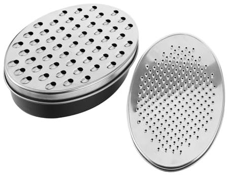 GRIRIW 1juego Rallador De Verduras Multifuncional y Rallador De Diseño Ergonómico y De Limpiar Para Cocinas De Casa y Buffet Cuchillas De Inoxidable Color Negro