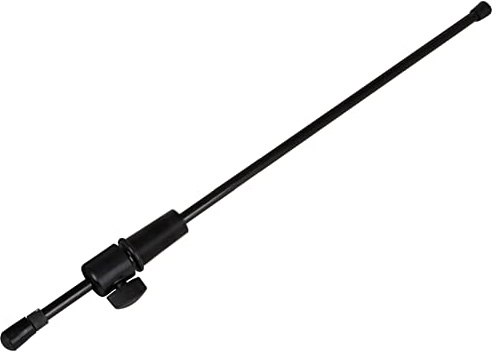 Funien Cello-Stachel Universal-Endstift Cello-Zubehör Teleskop-Kohlefaser-Stange Ebenholzfuß mit rutschfestem Gummi