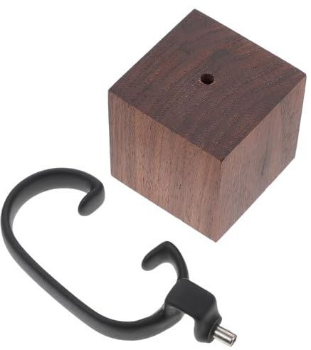 Toyvian Soporte Exhibición Reloj de Madera de Nogal Ligero Protección contra Daños y Diseño Elegante para Estante de Exhibición en Joyería