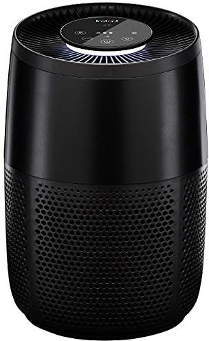 Instant 150-0007-01-UK AP100 Air Purifier Advanced 3-in-1 Filtration System, Sensor Control, Whisper-Quiet, Night/Auto/Eco Mode, Removes 99.9% of Viruses/Bacteria/Allergens, Small Rooms 12m², Black