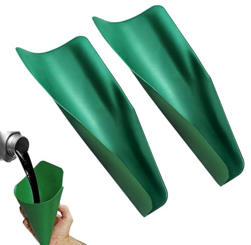 Wjelet Entonnoir flexible pliable malléable 37 x 17 cm Outil de vidange réutilisable pour voiture, camion, voiture, moto, essence, eau, liquide de frein