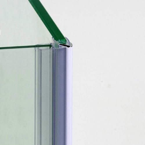 Coppia Guarnizioni Magnetiche per Box Doccia ad Angolo 90° – 220 cm, per Vetro 6/8 mm