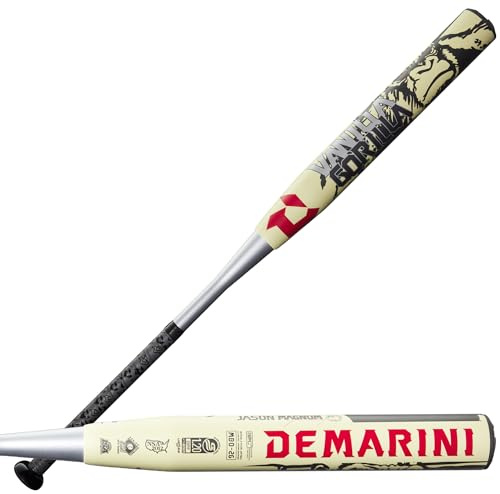 DeMarini 2026 Jason Magnum Signature Nautalai Vanilla Gorilla V2 Slowpitch Softball Bat - 34/24 oz